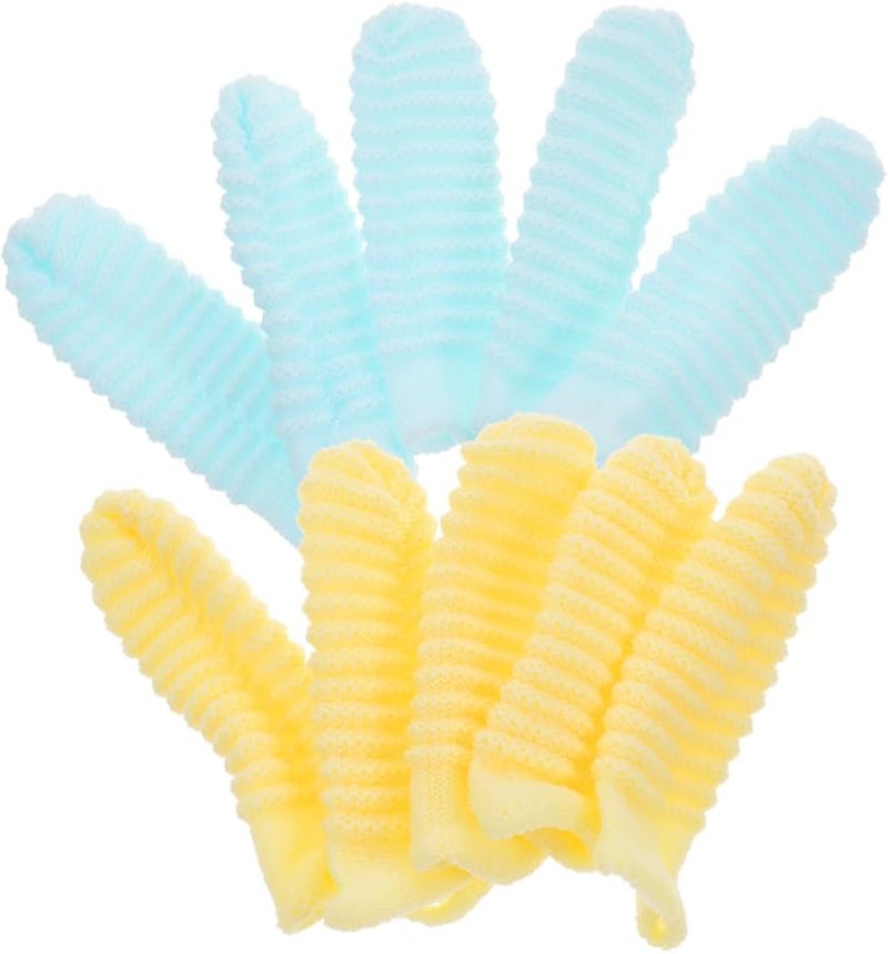 12 فرشاة أسنان قابلة للغسل للكلاب والقطط للعناية بالفم وتنظيف الأسنان - Image 2