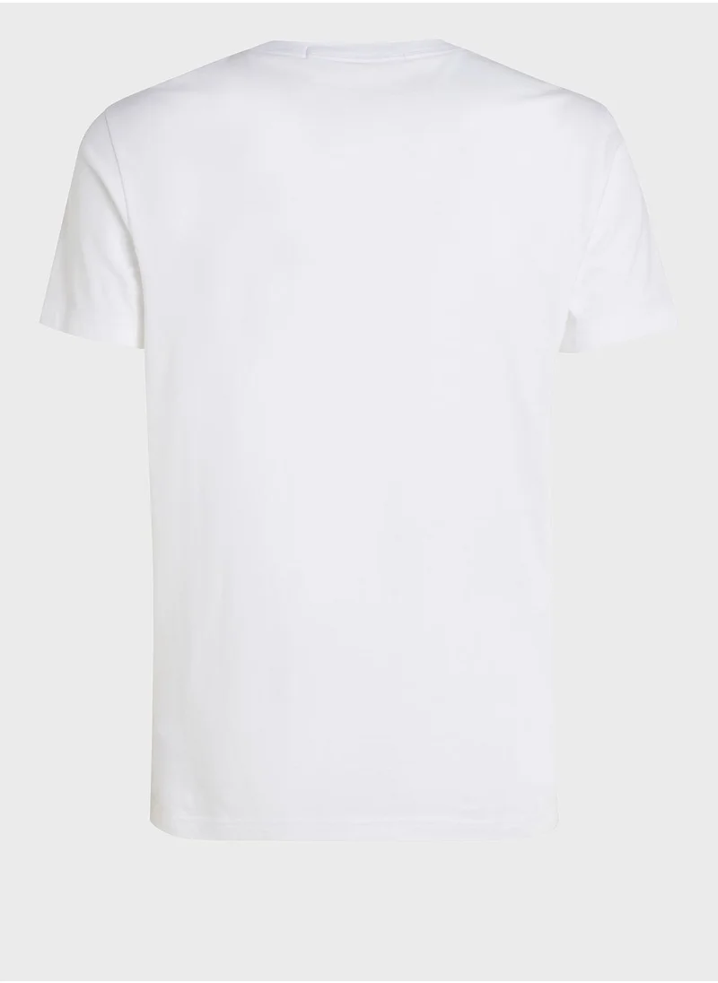 Calvin Klein Jeans Logo Crew Neck T-Shirt