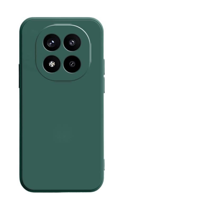 غطاء واقي بPlywood لـ Redmi Note 14 مع مقاوم للصدمات وحماية من السقوط مع مقاوم للصدمات مع ملمس غير لامع باللون أخضر باللون الأخضر باللون الأحمر - Image 1