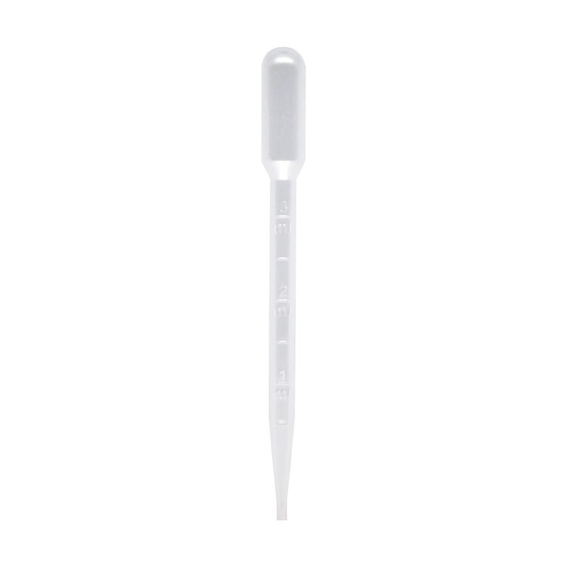 DIY4U DIY4U 3ml Pack of 50 Reusable Dropper Pipette Squeeze Dropper Transfer Liquid Tube Ink Filler Graduated Pipettes for Science Lab Experiments - Image 3