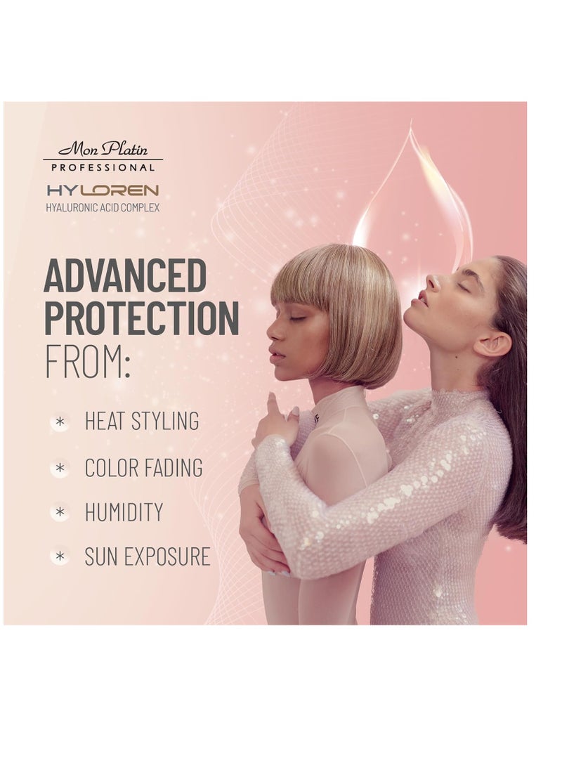Mon Platin Professional Mon Platin Professional Mon Platin Dream Hair Blow Dry Heat Protection Spray for Straightened Hair -Ultimate Hair Control with Anti-Frizz Formula, BLOND MASK Hyaluronic Acid Complex, Gloss Shine  - Image 2