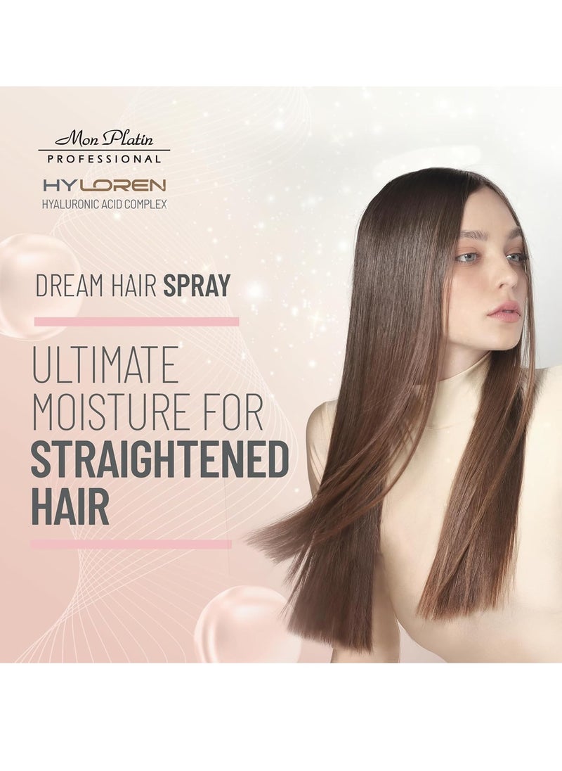 Mon Platin Professional Mon Platin Professional Mon Platin Dream Hair Blow Dry Heat Protection Spray for Straightened Hair -Ultimate Hair Control with Anti-Frizz Formula, BLOND MASK Hyaluronic Acid Complex, Gloss Shine  - Image 4