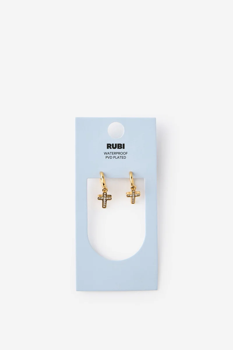 Rubi  Waterproof Charm Hoop Earring for Women | Best Price UAE