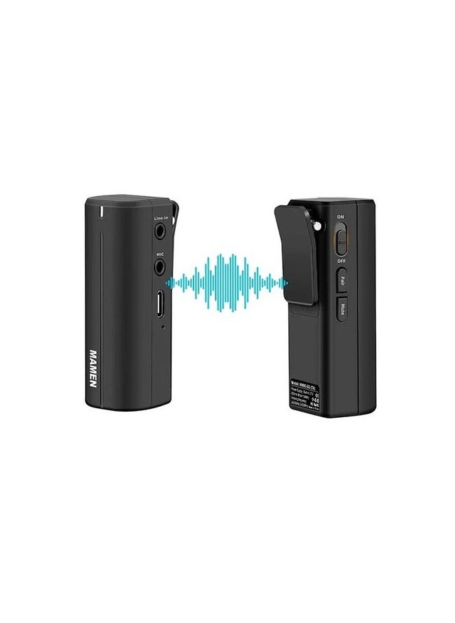 Mamen - WMIC-5G PRO (1to1) 2.4G wireless mic kit - Image 1