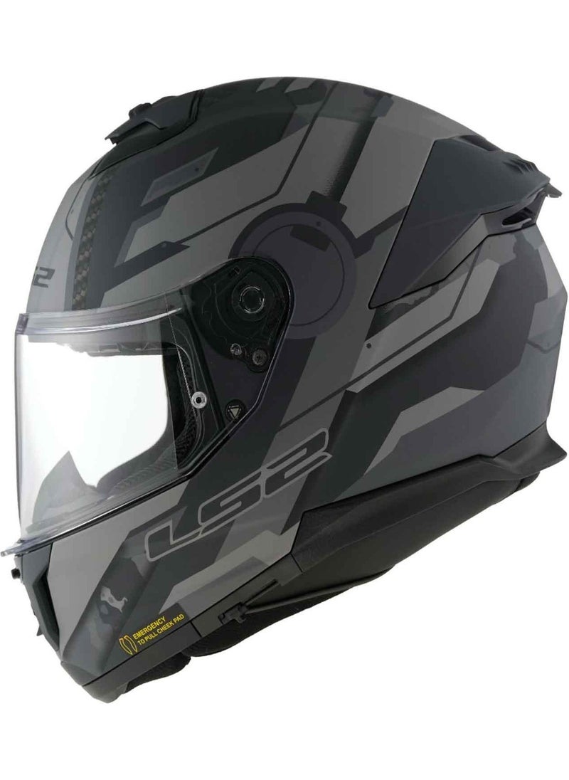 LS2 - Stream 2 Shadow Closed Helmet - Image 1