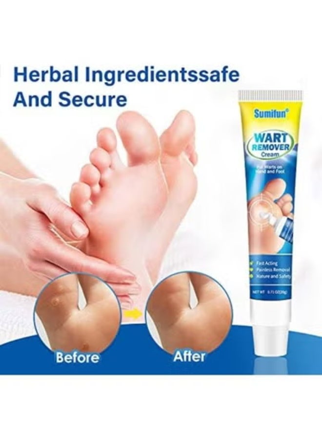 سوميفون 2 قطعة من كريم إزالة الثآليل سوميفون 20 جرامًا - Image 4