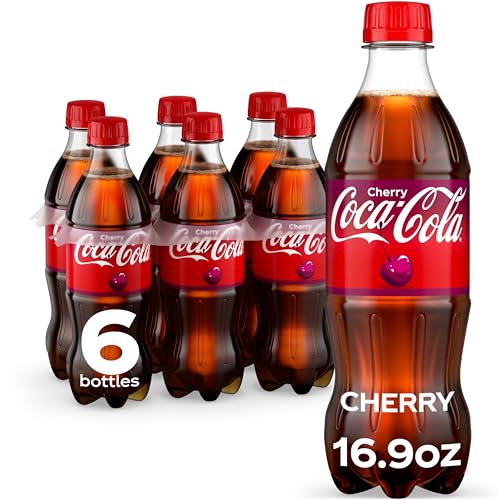 Coca-Cola CocaCola Cherry Soda Soft Drink 169 fl oz 6 Pack - Image 1