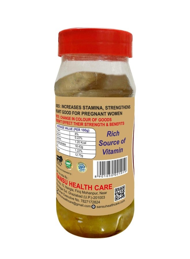 SANSU Behi Murabba "Natural Pure Hygienic" | Behi Murabba, Bihi Murabba, Safarjal Murabba) (Quince Murabba) with "Raw Forest Honey | Good for Health and Immunity 1 kg - Image 2