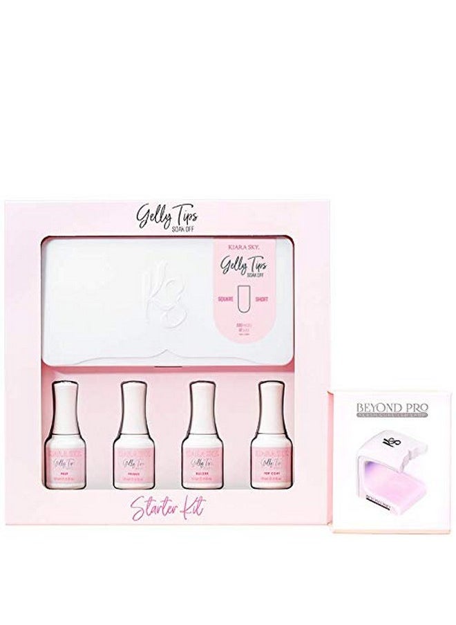 KIARA SKY - Gelly Tips Starter Kit - Square Short - Image 1
