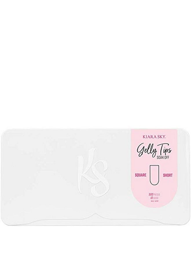 KIARA SKY - Gelly Tips Starter Kit - Square Short - Image 1