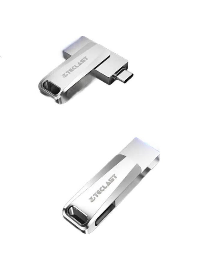 Teclast 128Gb Type-C Usb3.2 Dual-Interface Flash Drive For Android Phones And Computers, High-Speed Portable Drive For Tesla Dash Cam - Image 3