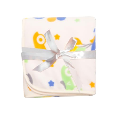 Mee Mee Ultra Soft Plush | Lightweight & Super Comfortable Baby Blankets | Swaddle for Infant & Toddler | Multipurpose | Breathable | Double Layred 2 Years | White | 75X100 CM - Image 1