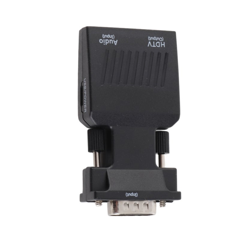 VGA To HDMI Adapter 1080P 60Hz Plug And Play Active Adapter - Sound Video Sync Lightweight Portable Adapter for Computer Laptop Projector HDTV - Image 5