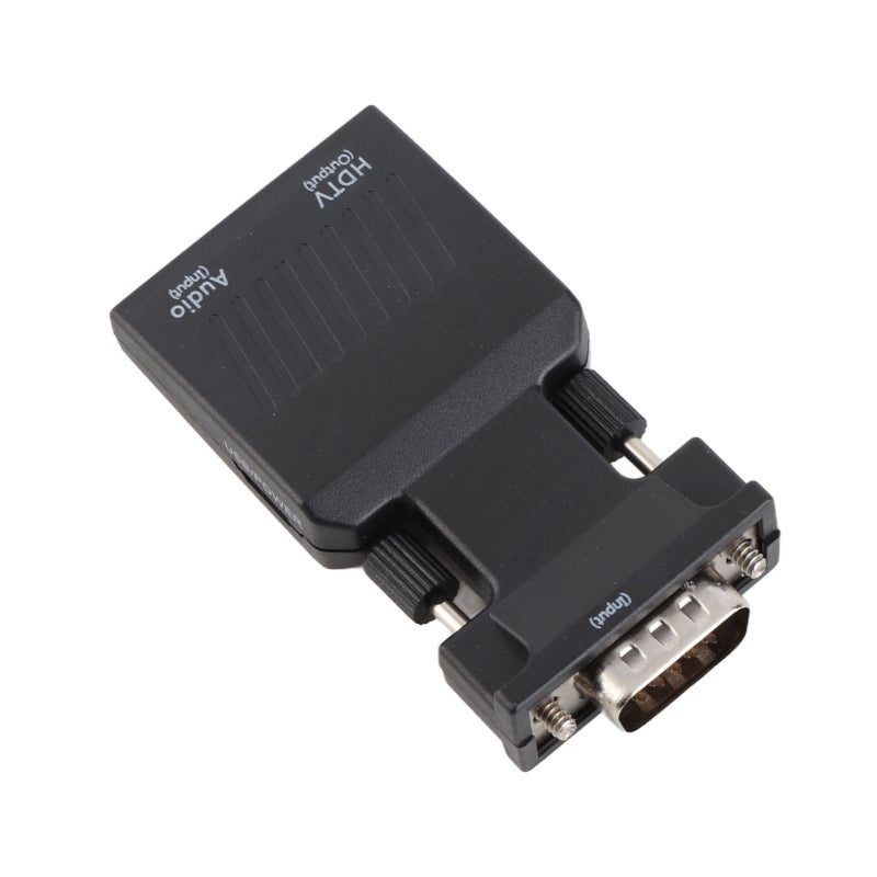 VGA To HDMI Adapter 1080P 60Hz Plug And Play Active Adapter - Sound Video Sync Lightweight Portable Adapter for Computer Laptop Projector HDTV - Image 4