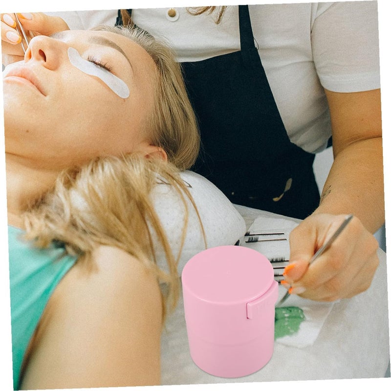 GALPADA 2pcs Vacuum Sealed Lash Extension Container Airtight Lash Adhesive Storage Jar for Eyelash Extension Accessories and Supplies - Image 4