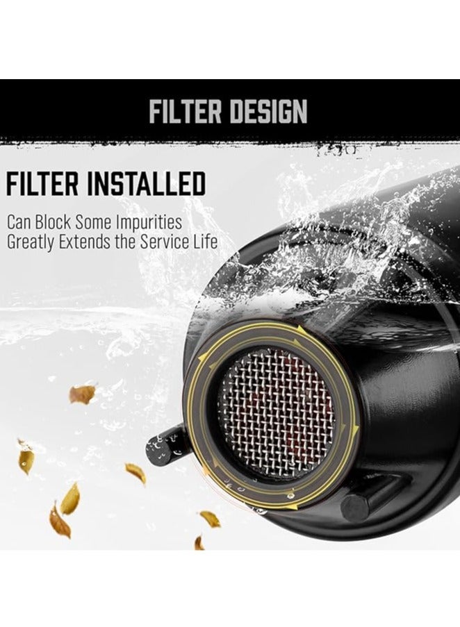 Battery transfer pumps, portable transfer pumps, transfer pumps for gasoline, kerosene, diesel, industrial water, etc., with flow control nozzles - Image 5