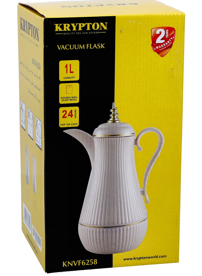 KRYPTON 1L Vacuum Flask with Double Wall Glass Refill - Image 4
