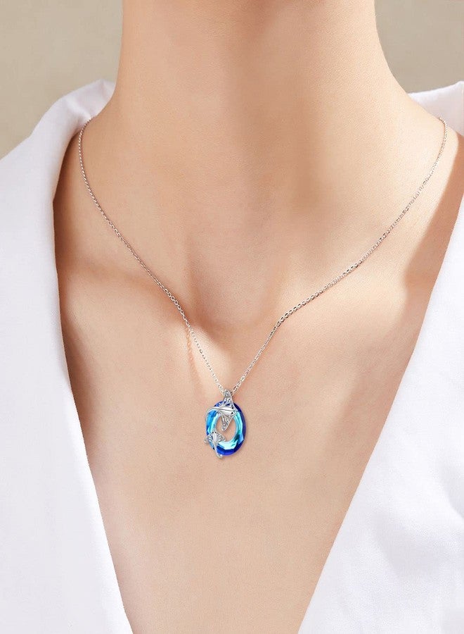 Ladytree Stingray Necklaces for Stingray Lover Sterling Silver Jewelry - Image 2