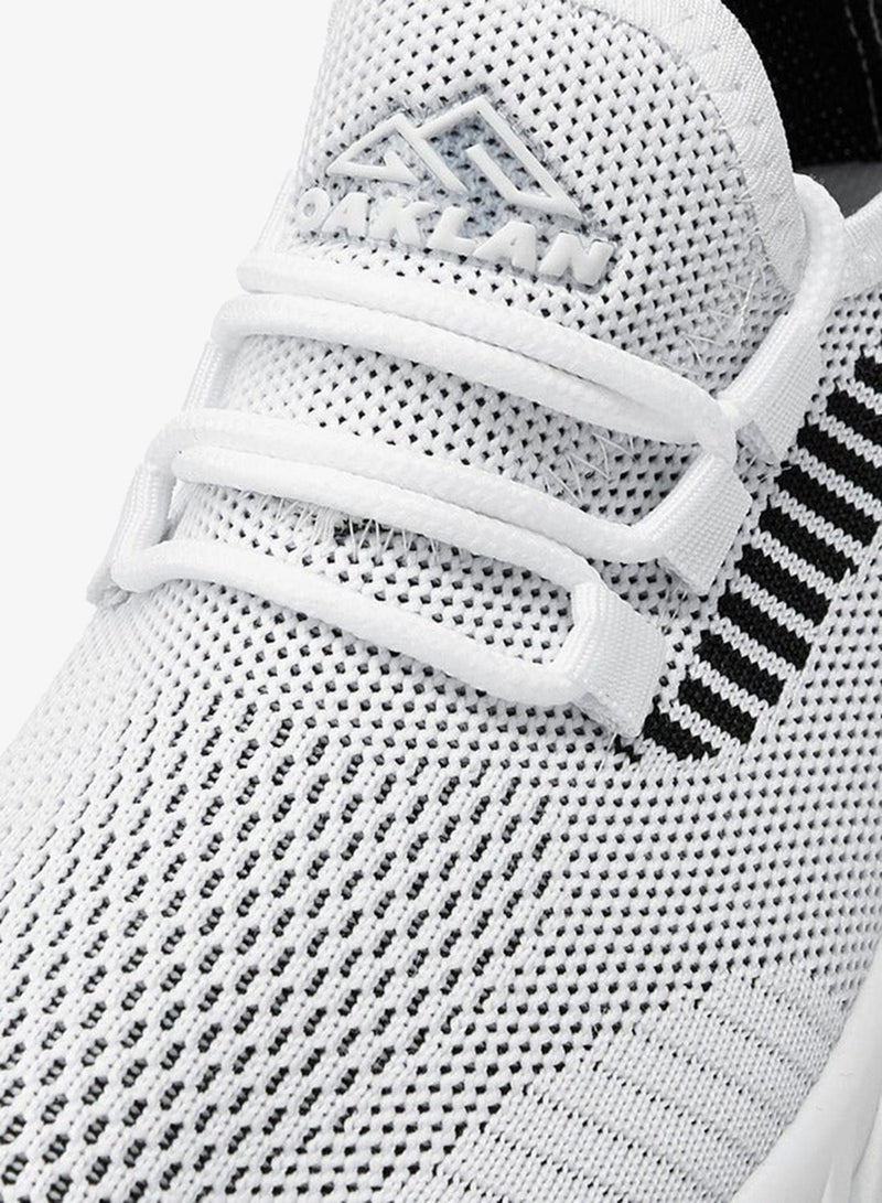 Oaklan by Shoexpress Textured Lace-Up Sports Shoes - Image 4