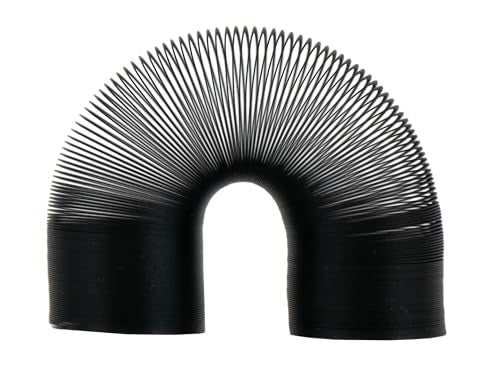 World's Smallest Worlds Smallest Slinky Collector Edition Black Walking Spring Toy Fidget Toy Party Favors and Gifts Toys for Girls and Boys - Image 1