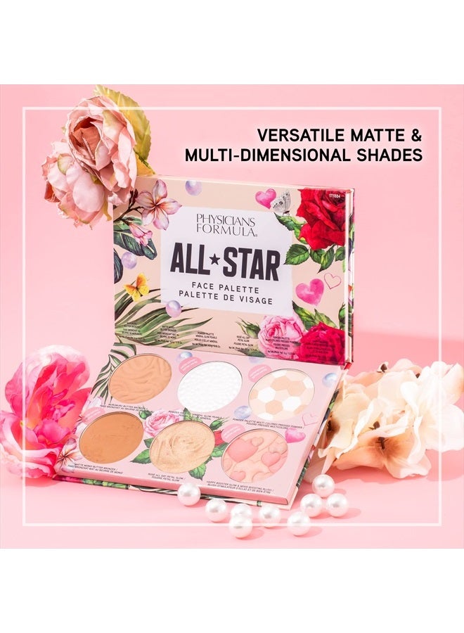 Physicians Formula All-Star Face Palette Holiday Gift Set For Women Bronzer, Blush, Powder Makeup Collection | Christmas | Dermatologist Tested, Clinicially Tested - Image 5