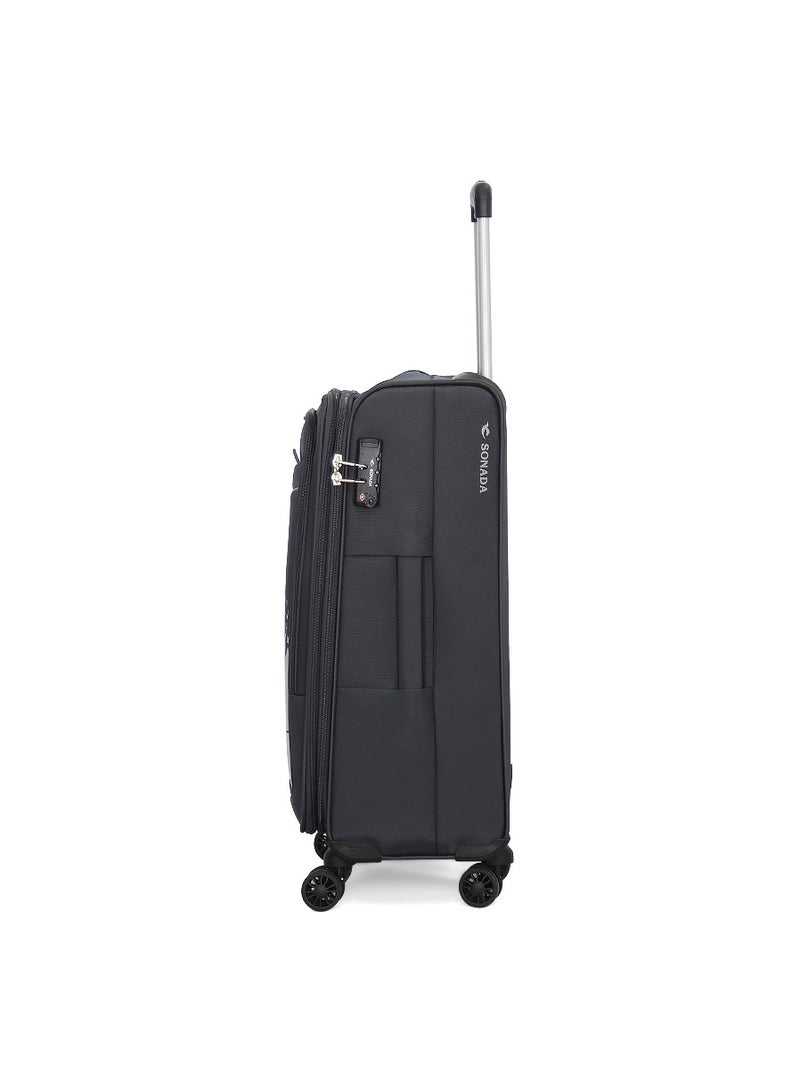 Sonada Sonada Luggage Set 3 Pieces L 28-M 24-S 20 Grey - Image 4
