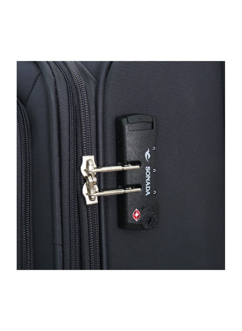 Sonada Sonada Luggage Set 3 Pieces L 28-M 24-S 20 Grey - Image 5