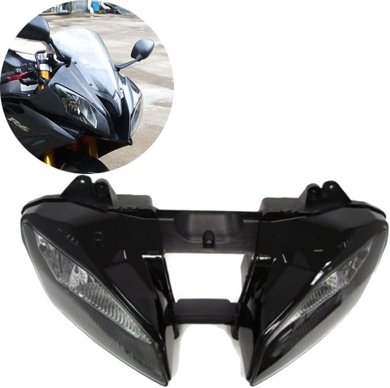 Yurefax Motorcycle Front Headlight Assembly for YZF R6 2008-2010 - Image 5