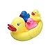 YUERFEILA Bath Duck Toys Rubber Ducks Family Squeak and Float Duckies Baby Shower Toy Party Decoration for Toddlers Boys Girls Colorful Duck Family - Image 2