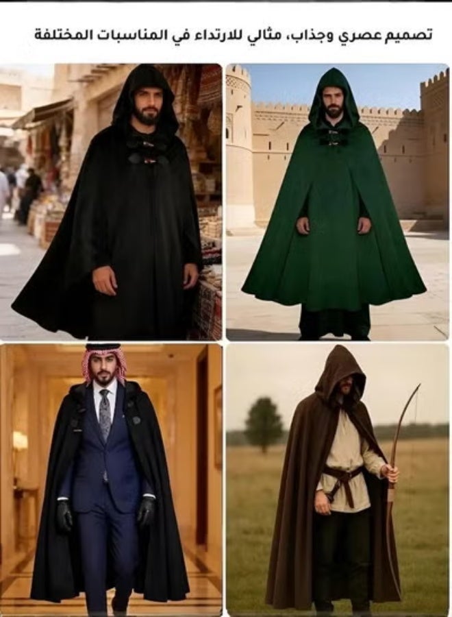 معطف طويل بقصة مريحة وفضفاضة - Image 3