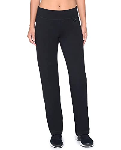 Danskin Essentials Yoga Pant (US, X-Small, Black) - Image 3