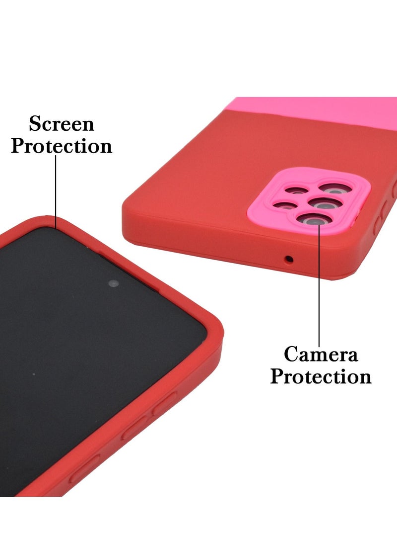Houmt Samsung A73 5G Case cover Soft Silicone Slim Protective Shockproof with Anti-Scratch Microfiber Cloth Lining Back Cover | 360 Degree Protection |  - Image 2