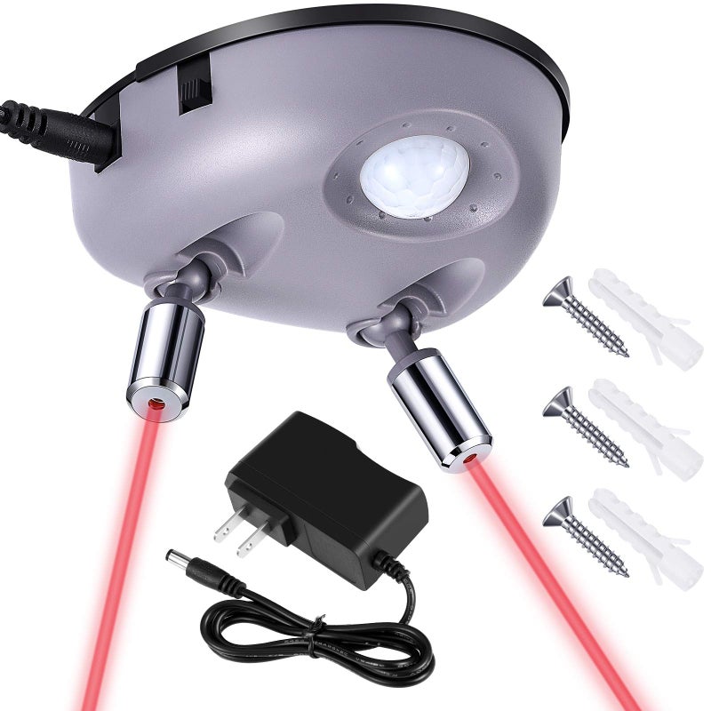 Park Dual Laser Garage Assist Parking Guide Aid ABS Car Garage Sensor 360Degree Adjustable Park Guide for Car SUV Automotive