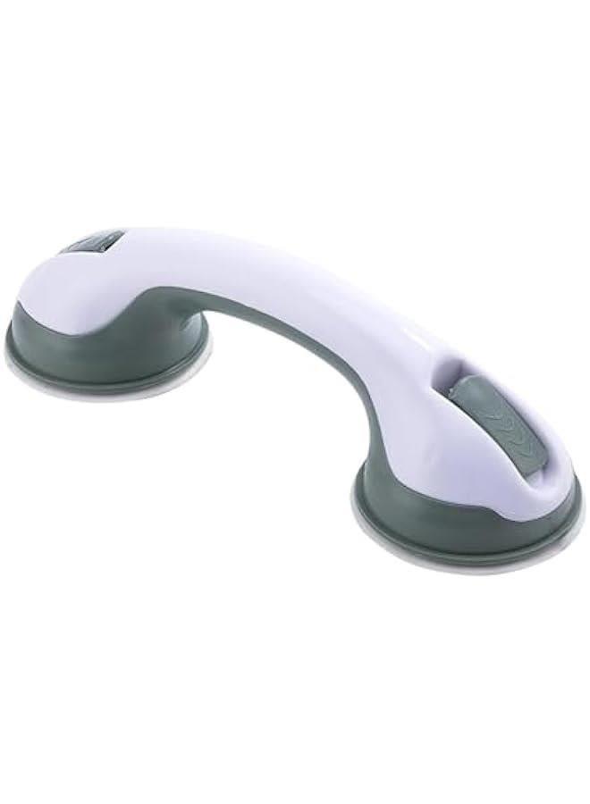 Bath u0026 Shower Grab, Disabled Shower Bar, Shower Grab, Heavy-Duty Shower Handle with 11.61x3.77x3.34inc Strong Suction Shower Bar for Seniors and Elderly, Bathroom Safety Grip - Image 1