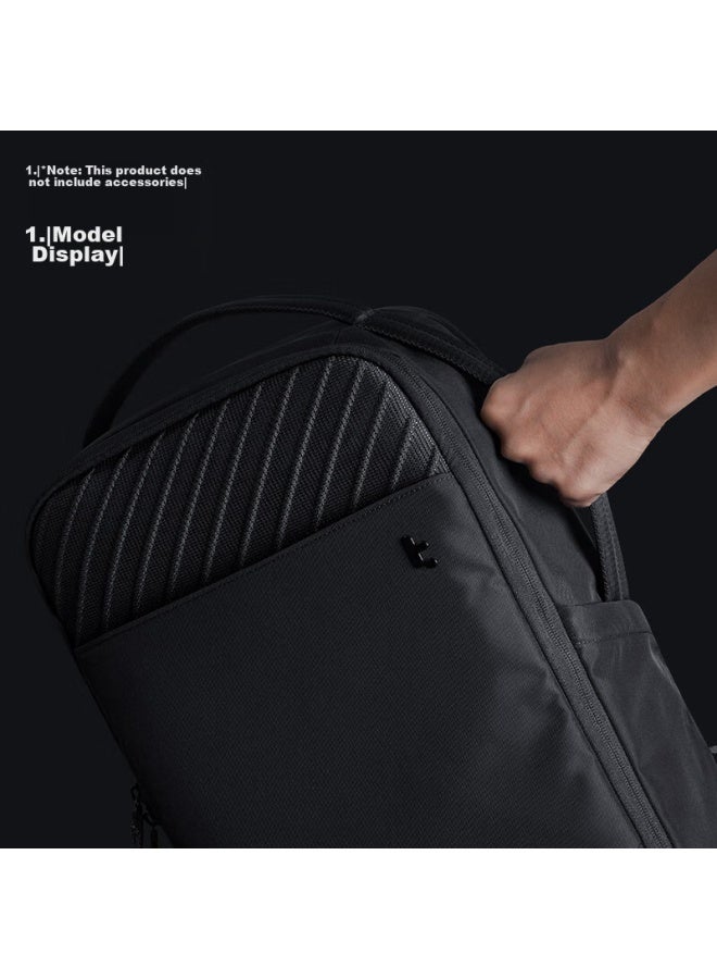 Tomtoc Laptop Backpack For Men, Business Travel Bag, Shockproof 16-inch Large Capacity High-end Backpack - Image 4