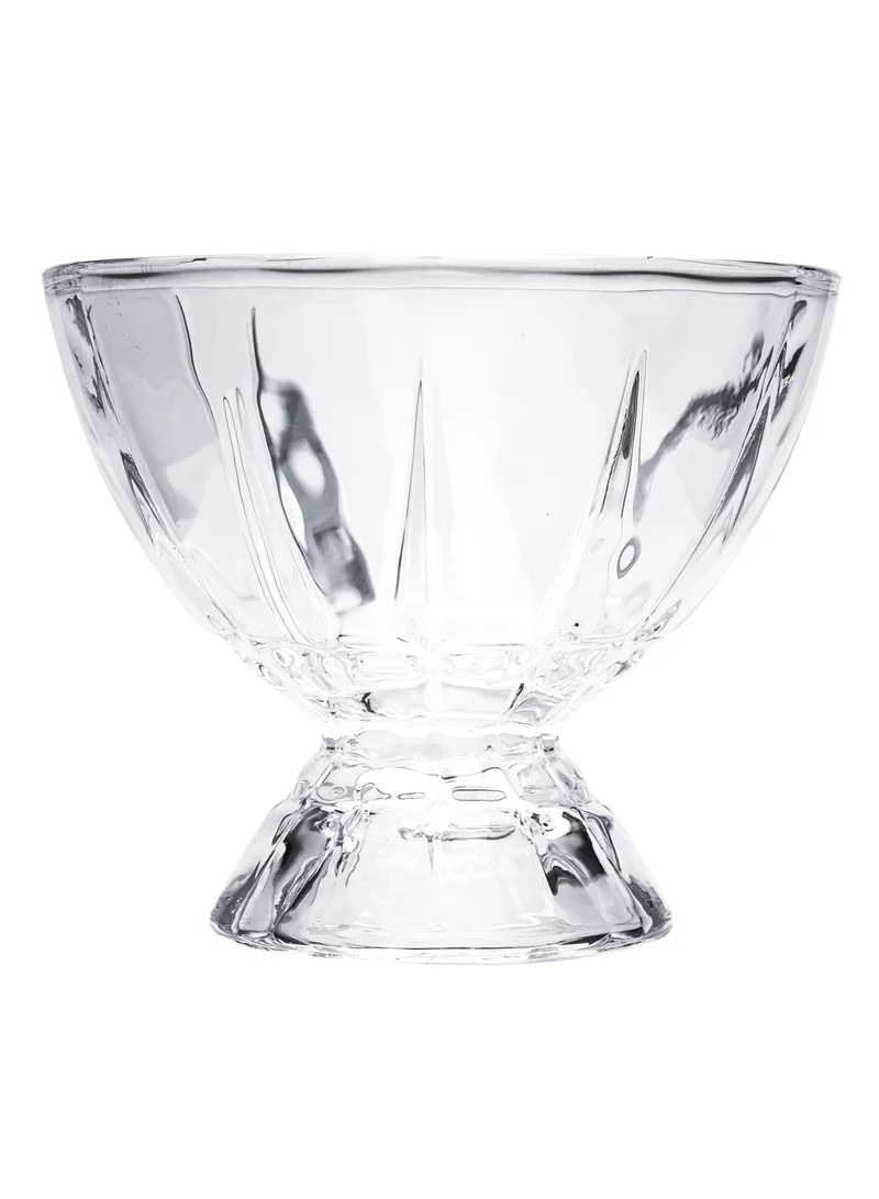 كويزين أرت Cuisine Art Glass Ice Cream Bowl, 140ml - G, Transparent, 6 Pieces