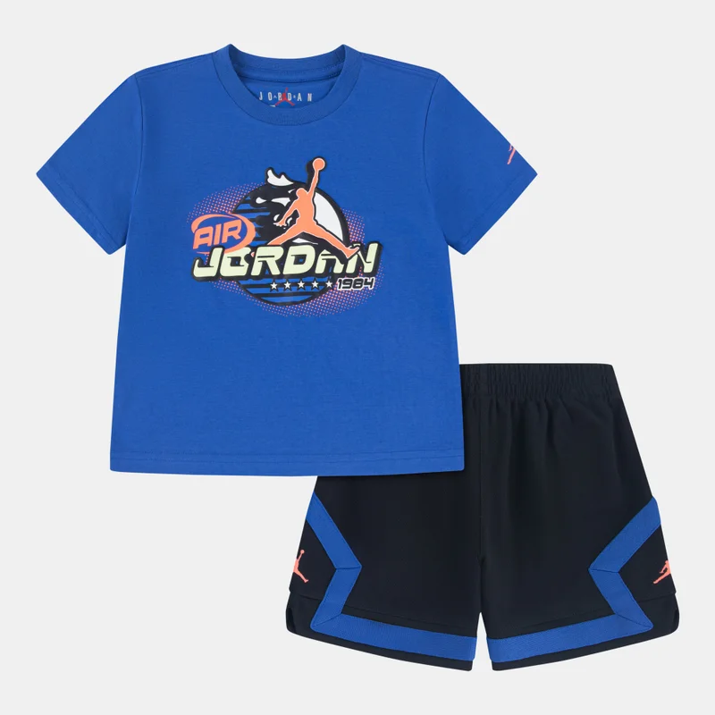 Kids' Super Splash T-Shirt and Shorts Set (Toddlers)