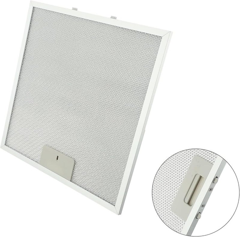 5 طبقة شبكة معدنية مطلية بالألومنيوم مرشح الشحوم 320x320x9 مم بديل شفاط المطبخ الفولاذ المقاوم للصدأ - Image 5