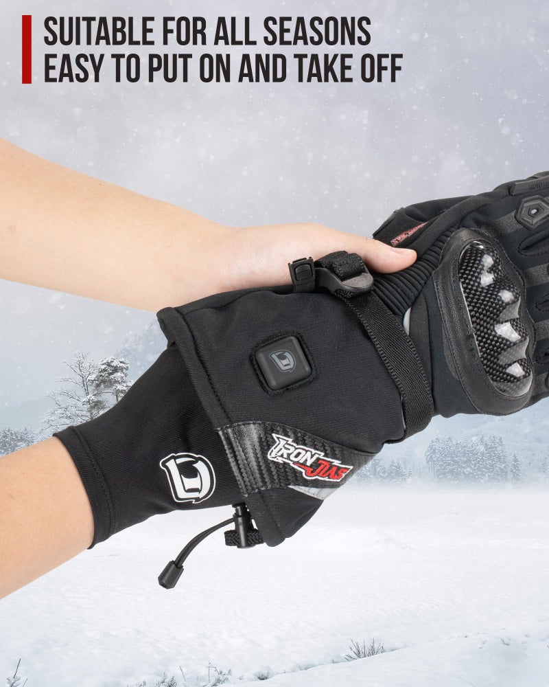 BORLENI Glove Liners - Lightweight Riding Gloves Liners for Motorcycle,Cycling Hiking,Sporting,Driving,Running,Skiing for Men Women - Image 4