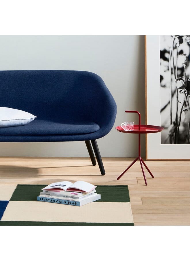 Woodz Kane Full Metal Side Table Red  - Image 3