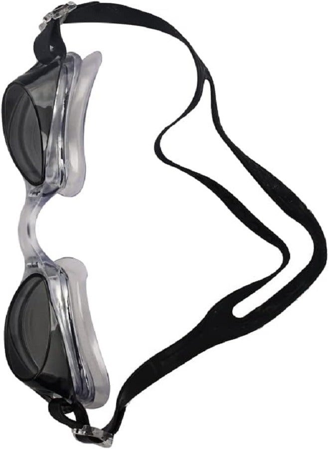Antifog+Plus Swimming Goggles Adults.kids  Large View Silicone Swimming Eyewear Large Frame Ant Leakproof Swim Eyewear For Beach - Image 2