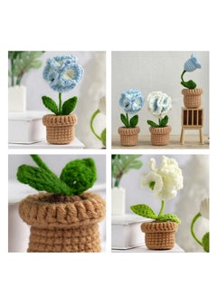 Arabest Crochet Kit for Beginners, 6Pcs Flowers Knitting Kit for Beginners Adults, Easy Crochet Kit for Beginners, Beautiful Flower, with Step-by-Step Instructions and Video Tutorials  - Image 4