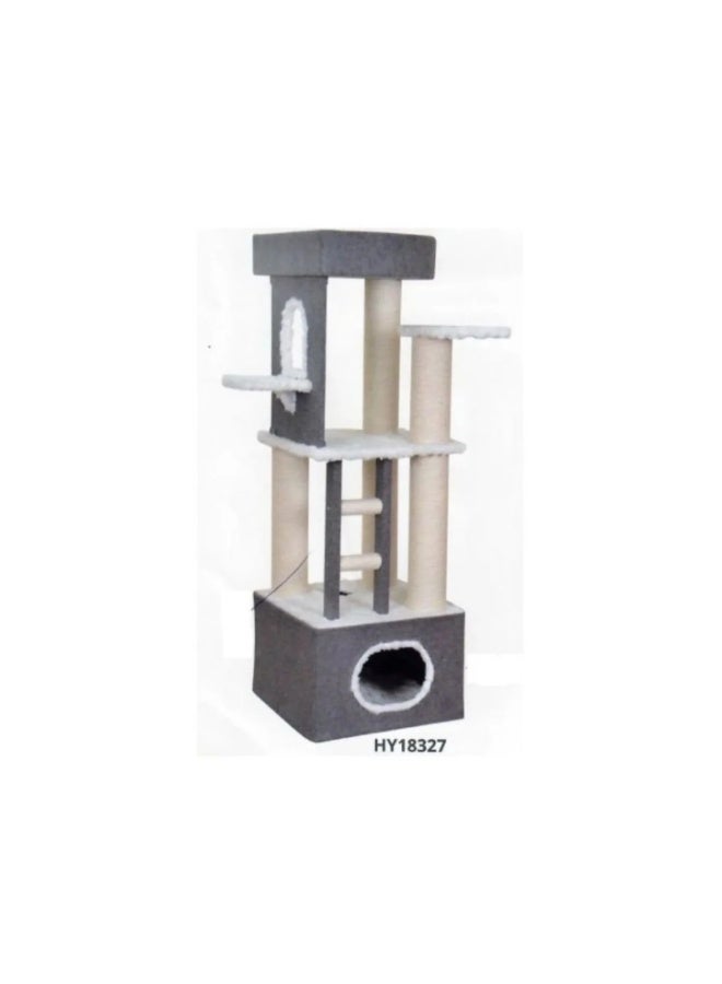 Catry Stylish Scratch Post For Cat - 60x60x177cm