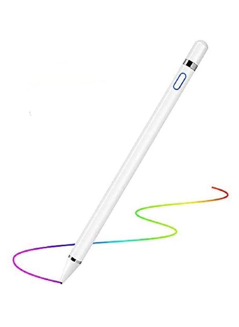 قلم ستايلس لشاشة اللمس: أقلام ستايلس نشطة متوافقة مع آبل آيفون آيباد HP ديل تابلت هاتف لابتوب كروم بوك كيندل فاير - نقطة دقيقة رقمية سعة - Image 1