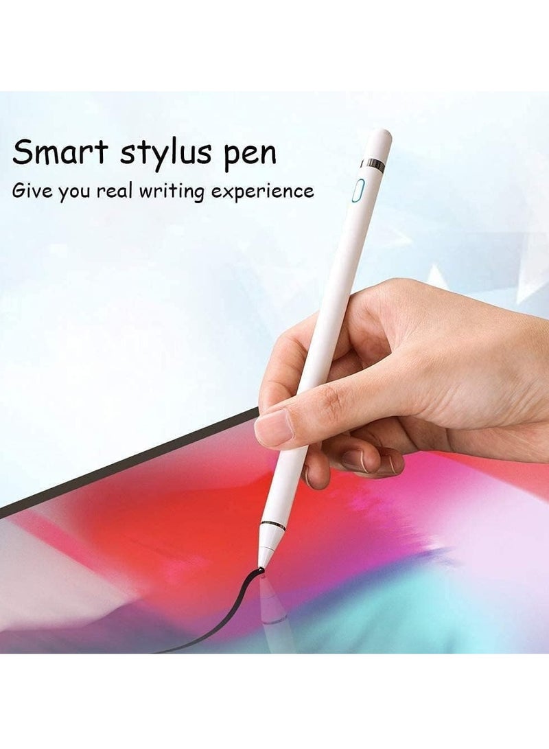 قلم ستايلس لشاشة اللمس: أقلام ستايلس نشطة متوافقة مع آبل آيفون آيباد HP ديل تابلت هاتف لابتوب كروم بوك كيندل فاير - نقطة دقيقة رقمية سعة - Image 2
