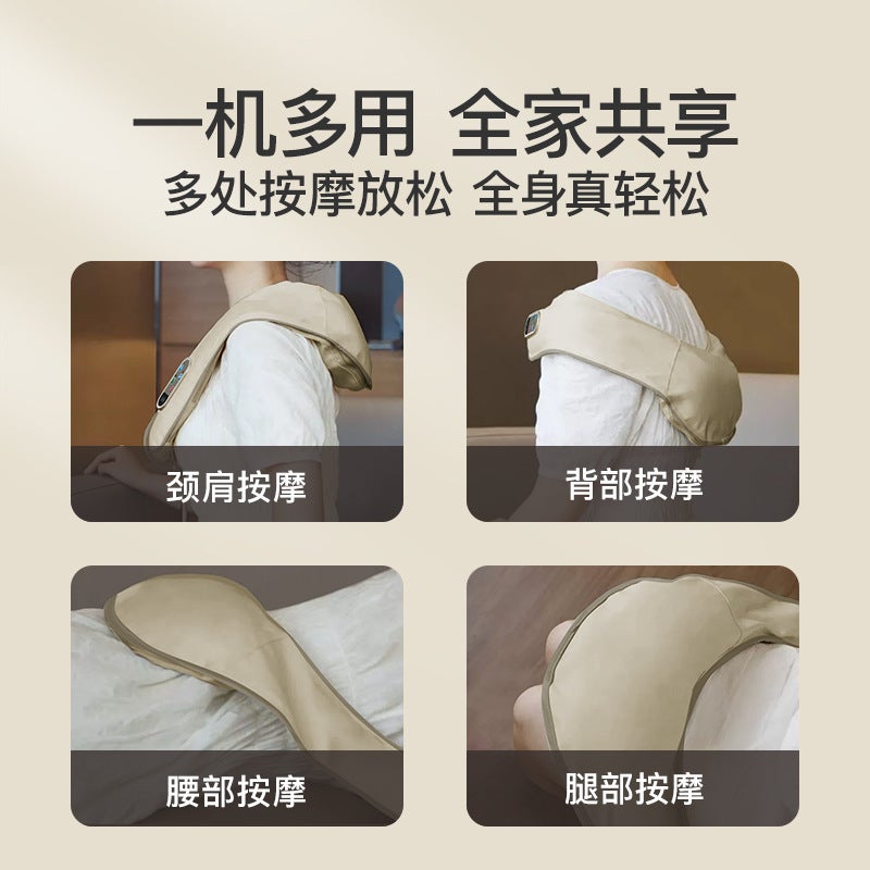 Haixiahu Massage Shawl for Neck, Back & Shoulder Pain Relief - Home Use Gift - Image 4