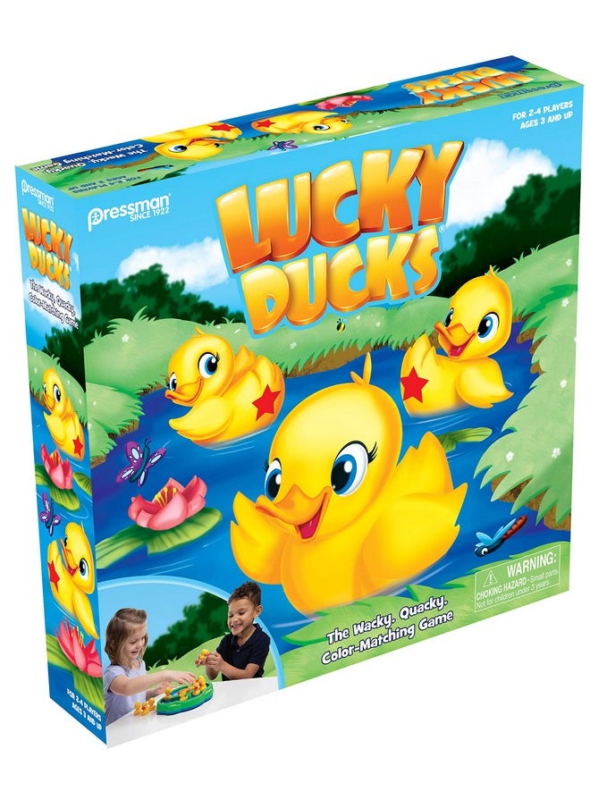 Pressman Lucky Ducks -- The Memory And Matching Game That Moves, 5"  - Image 2