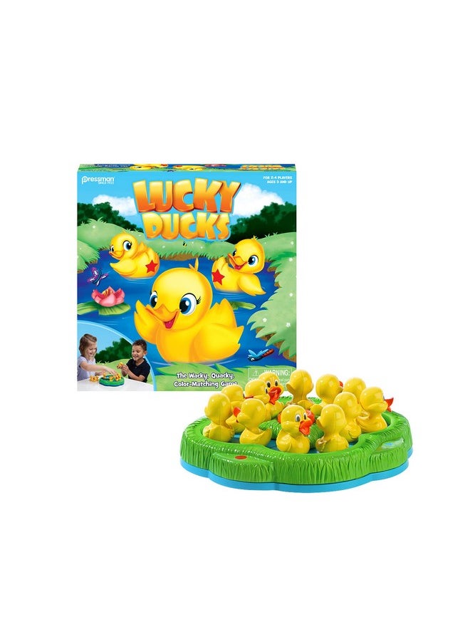 Pressman Lucky Ducks -- The Memory And Matching Game That Moves, 5"  - Image 3