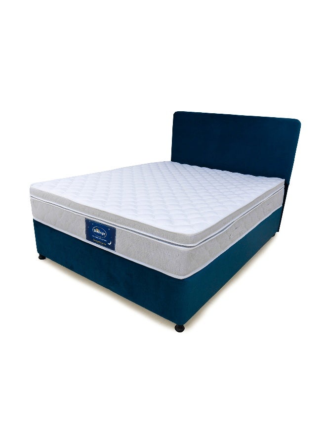 Silentnight Classique Pillow Top Mattress | Medium-firm Comfort | Pocket Spring Mattress | One Sided | Rotate | Pillow Top Mattress | Queen Size (160x200x28cm) | 30 Nights Trial | 5 Years Guarantee - Image 3