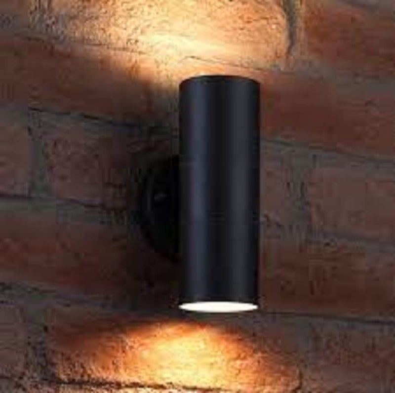SEER wall lights Cylinder Shape Fancy LED Light for Wall IP65 Waterproof Exterior Wall Lamp 10 Watts Warm White Outdoor Wall Lights for ElevationGarden Patio Lights PACK 1 - Image 4